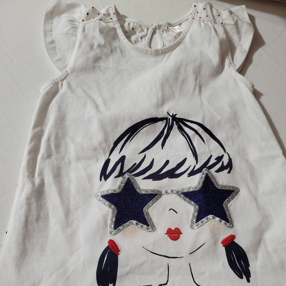 Gymboree Red, White & Cute NWT size 10 summer shirt. Located A20